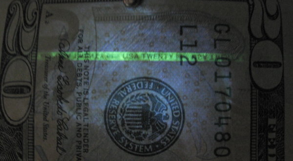 20 dollar bill