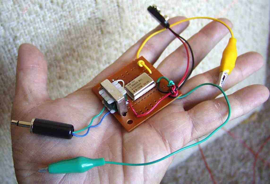 Transmitter in hand