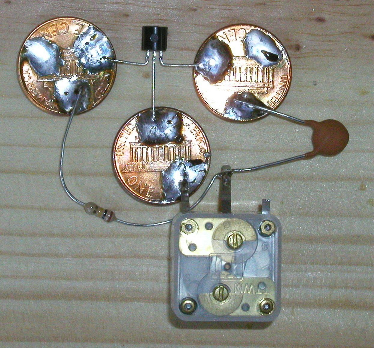 First resistor